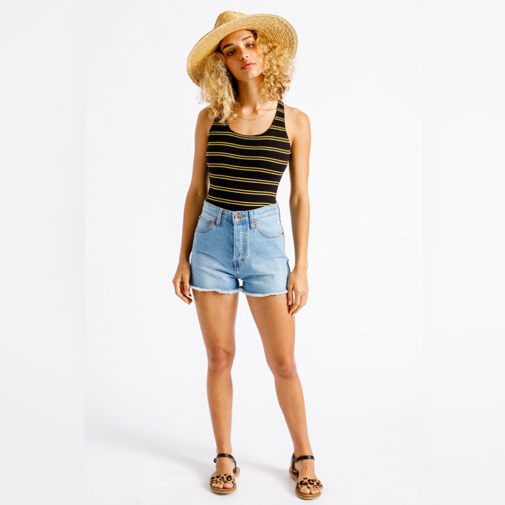 Brixton Natasha Denim Cut-Off Shorts